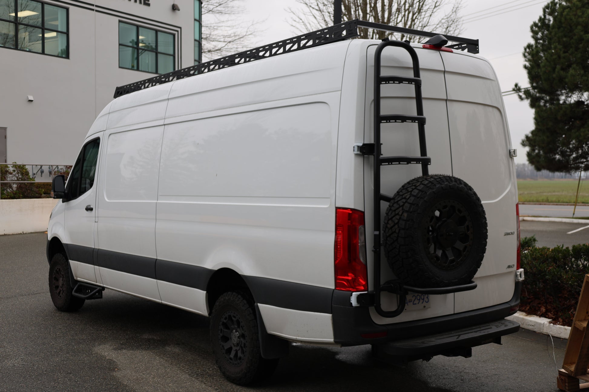 Tec Vanlife Ladder & Tire Carrier (Mercedes Sprinter)