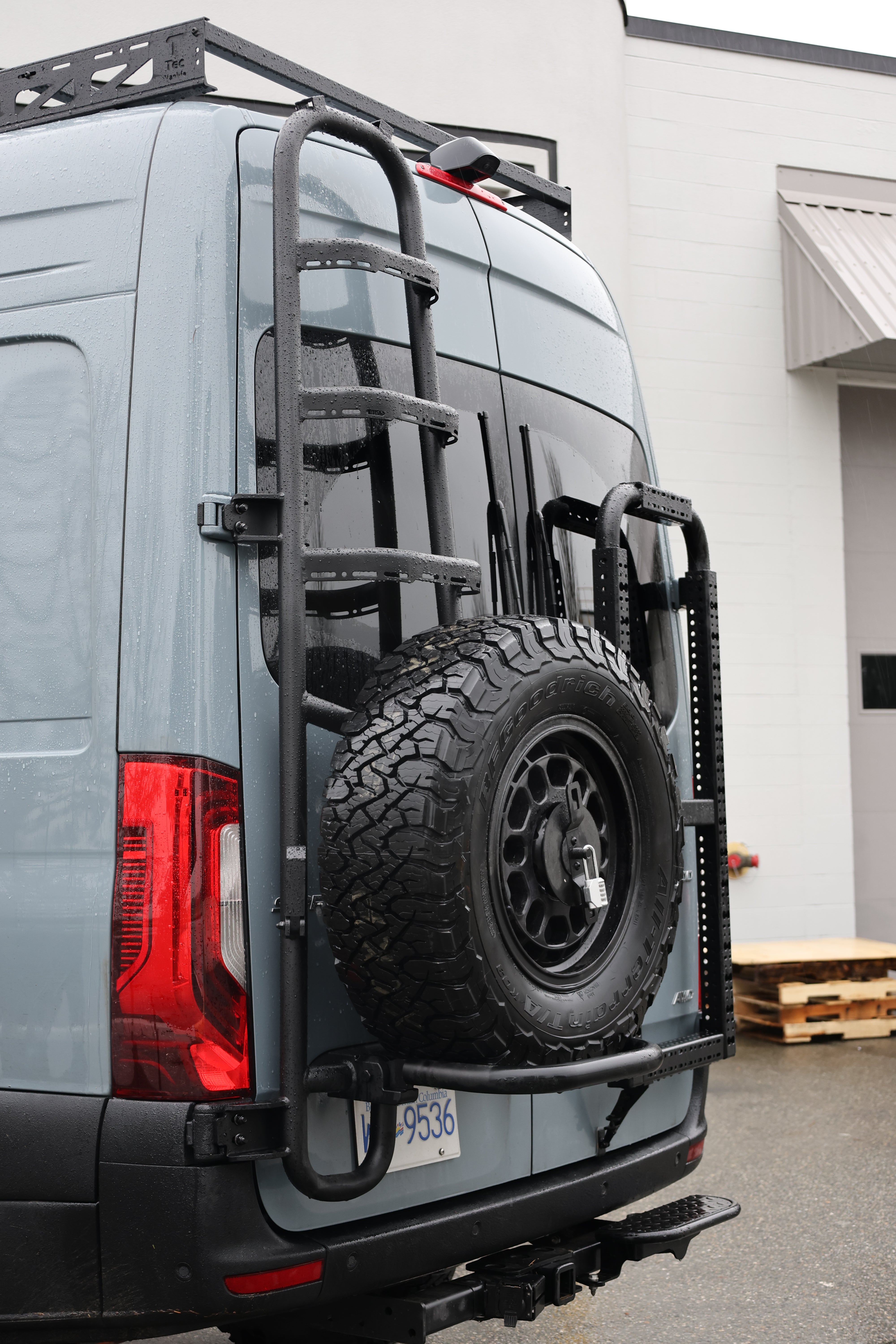 Tec Vanlife Ladder & Tire Carrier (Mercedes Sprinter)