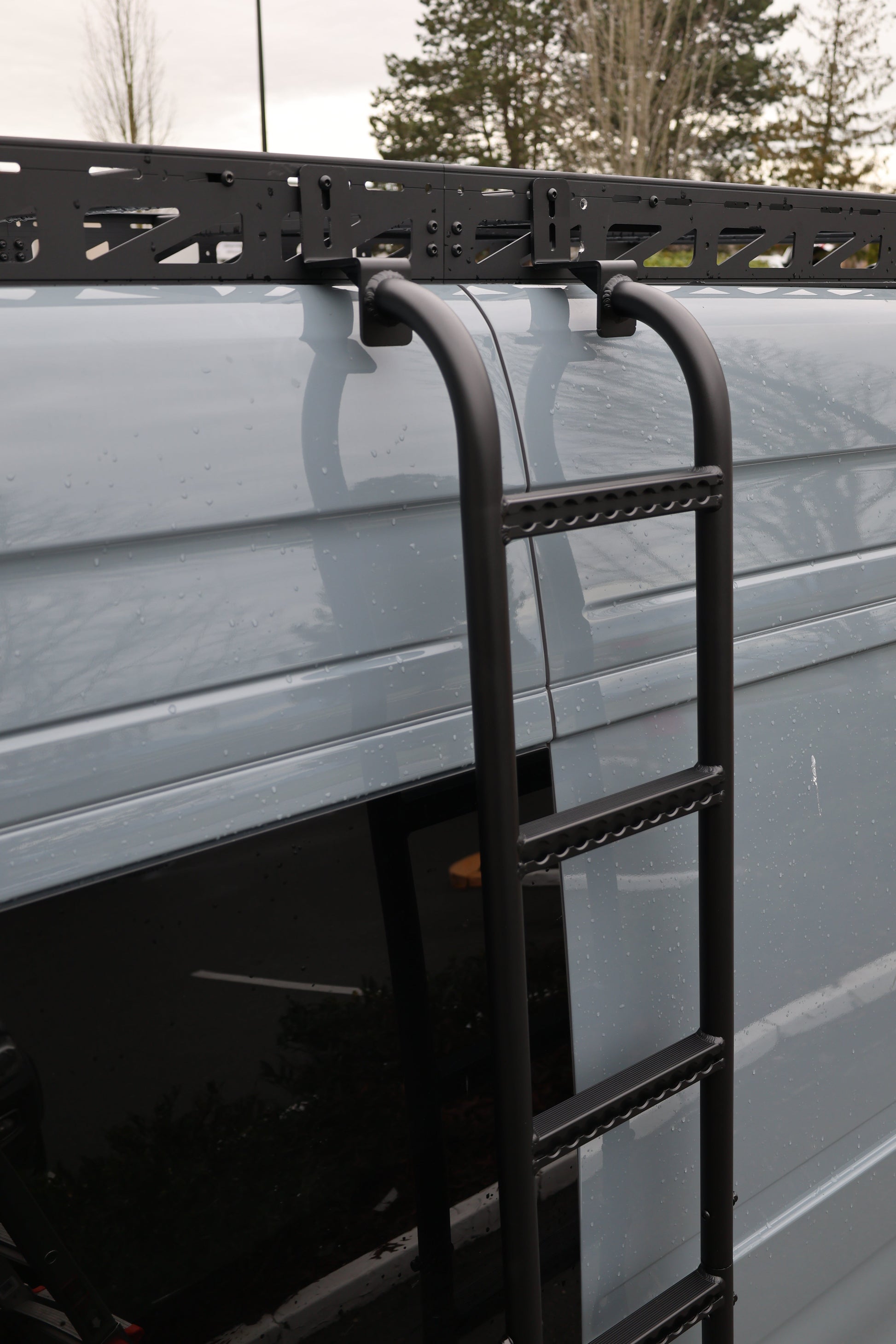 Tec Vanlife Aluminum Side Ladder - Sprinter