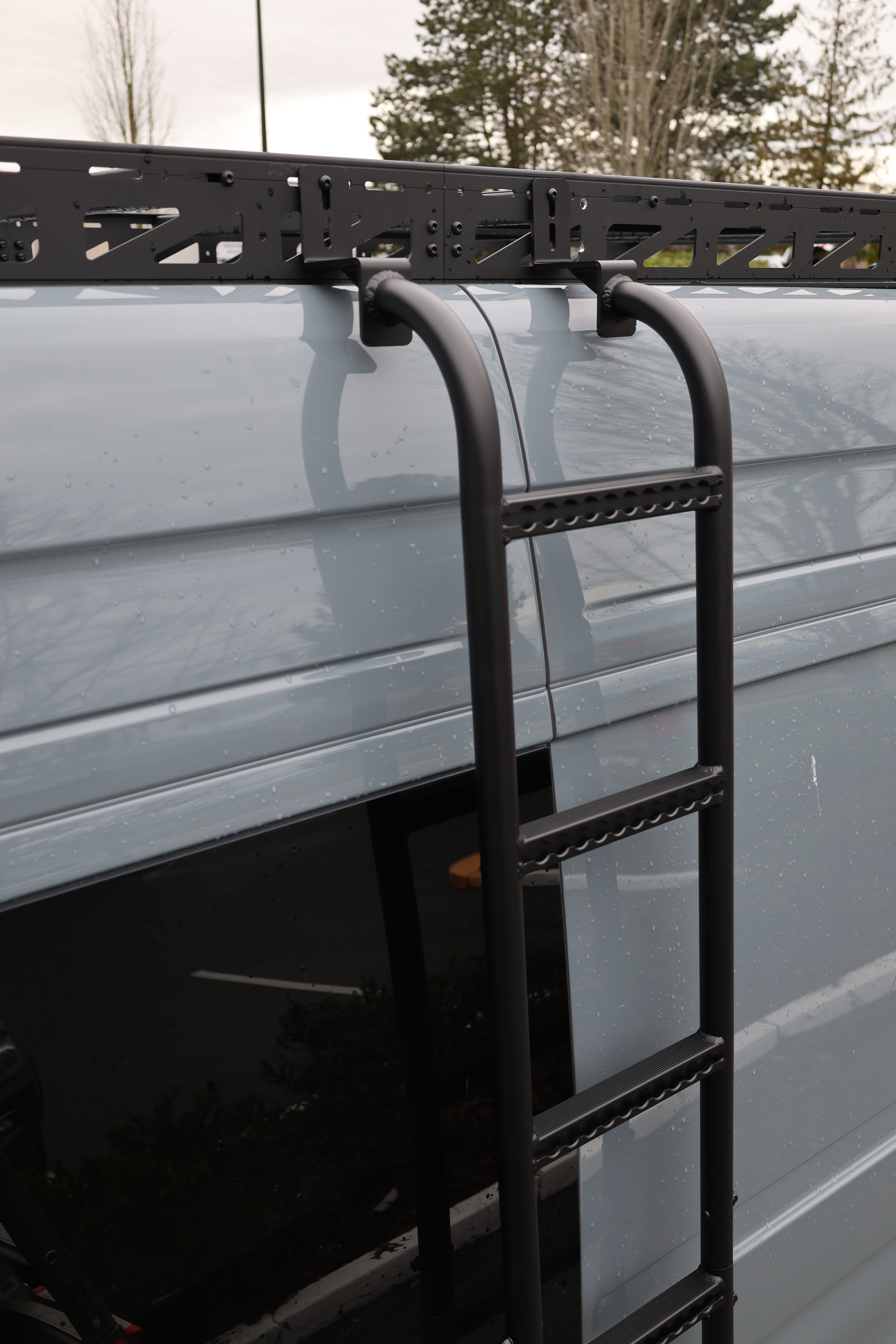 Tec Vanlife Aluminum Side Ladder - Sprinter