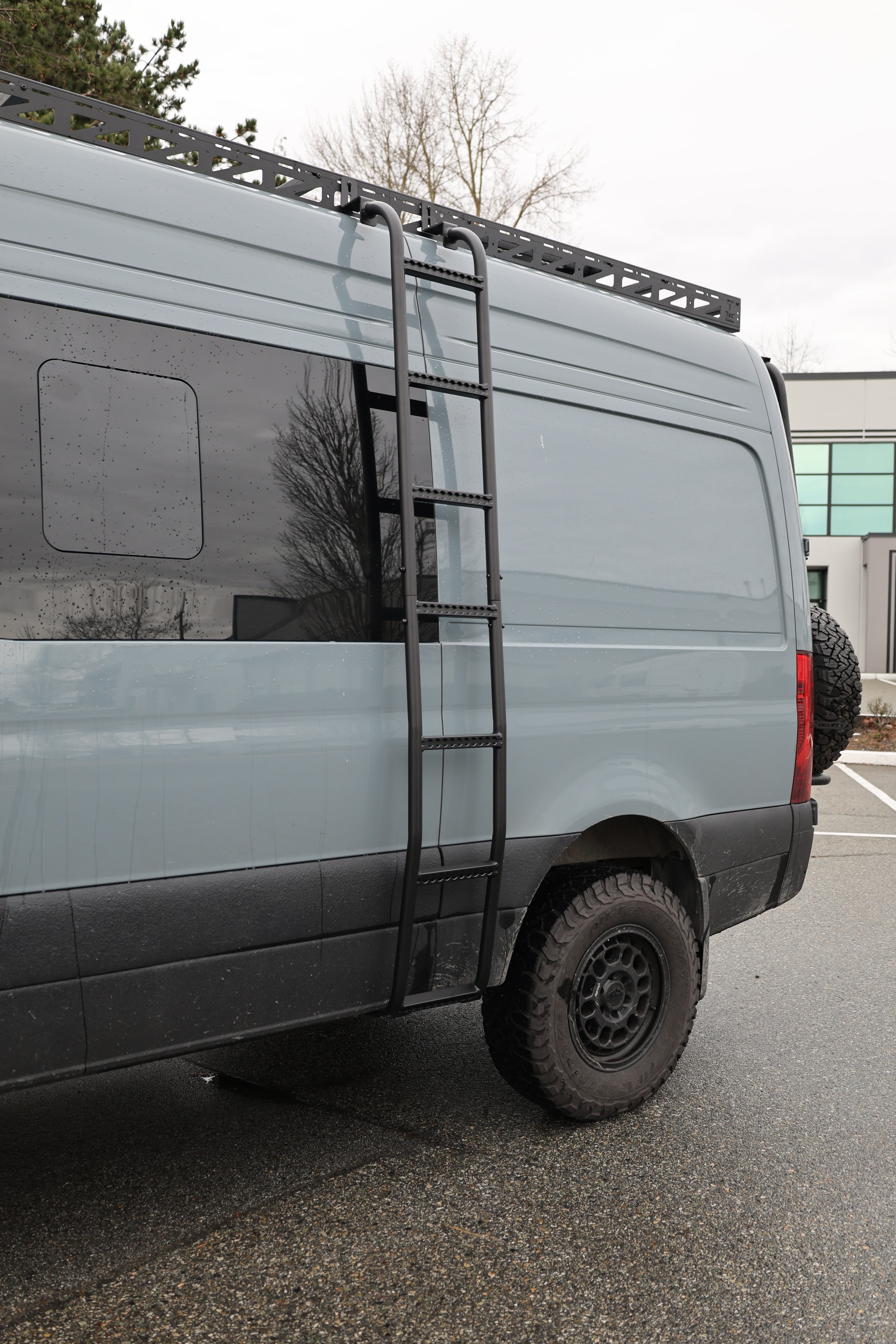 Tec Vanlife Aluminum Side Ladder - Sprinter