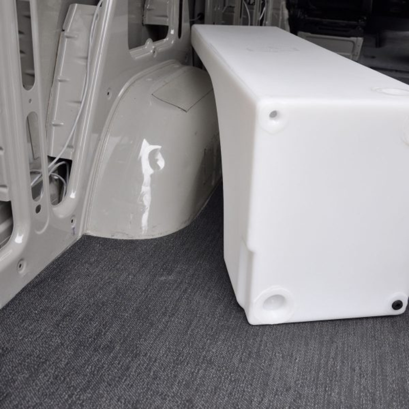 NW Conversions 20 Gallon Wheel Well Water Tank - Sprinter/Transit (Driver Side)