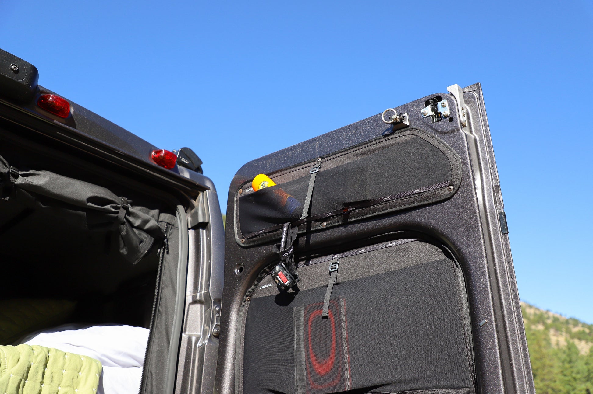 VanEssential Ram Promaster Rear Door Storage Panels (Pair) - Upper