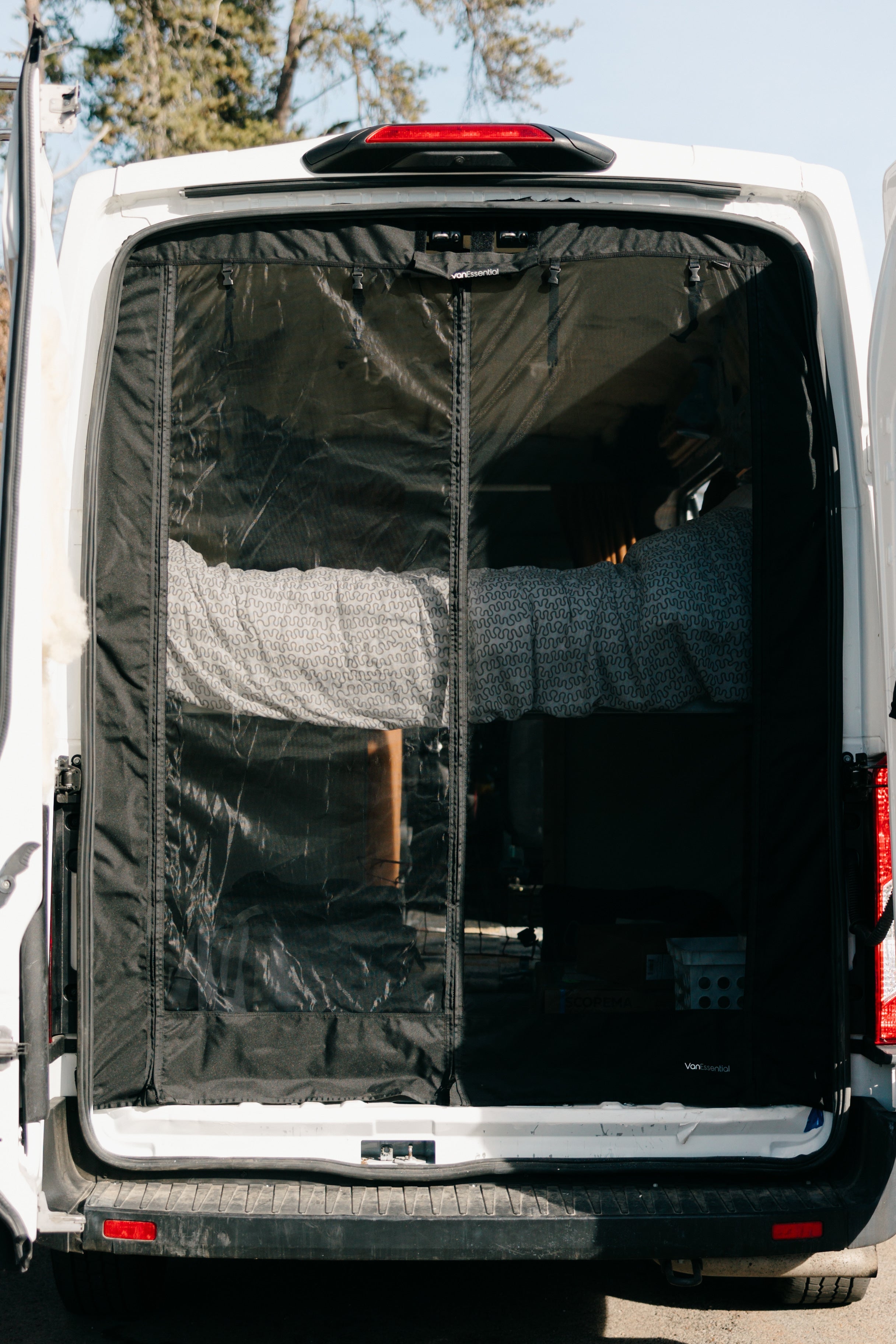 VanEssential Ford Transit Bug Screen - Rear Doors