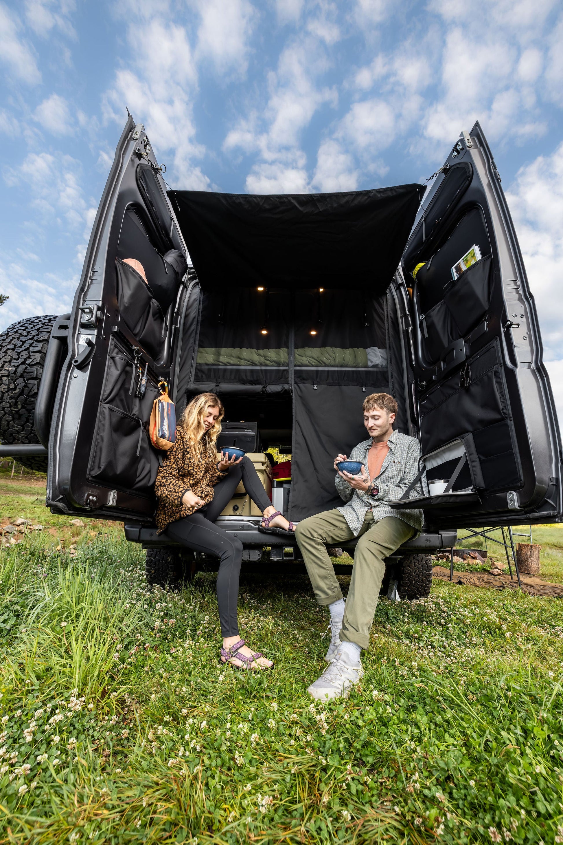 VanEssential Ram Promaster Rear Door Storage Panels - Lower