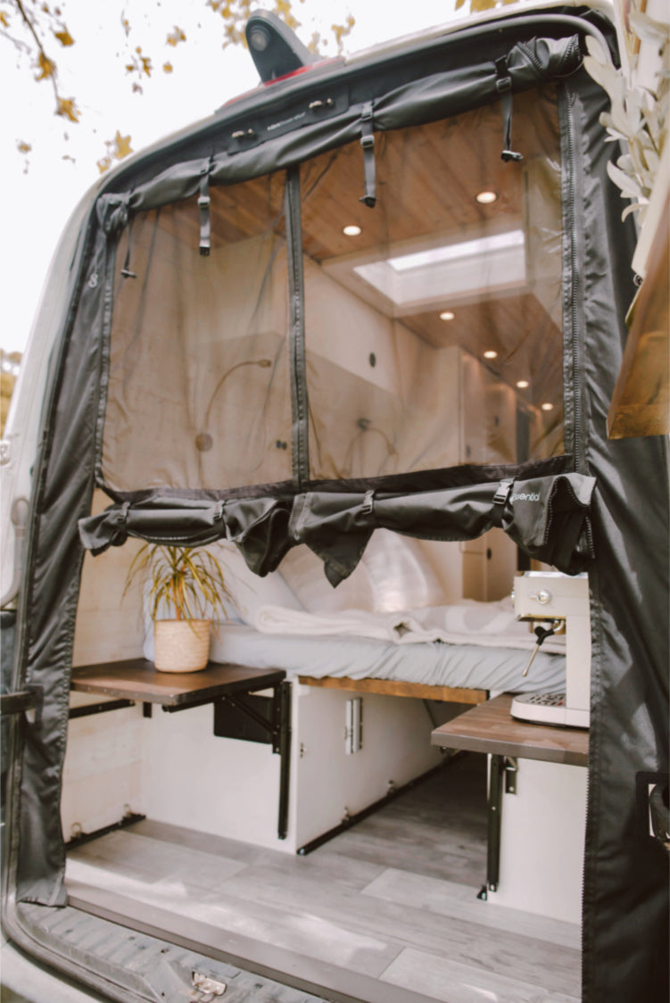 VanEssential Mercedes Sprinter Bug Screen - Rear Doors