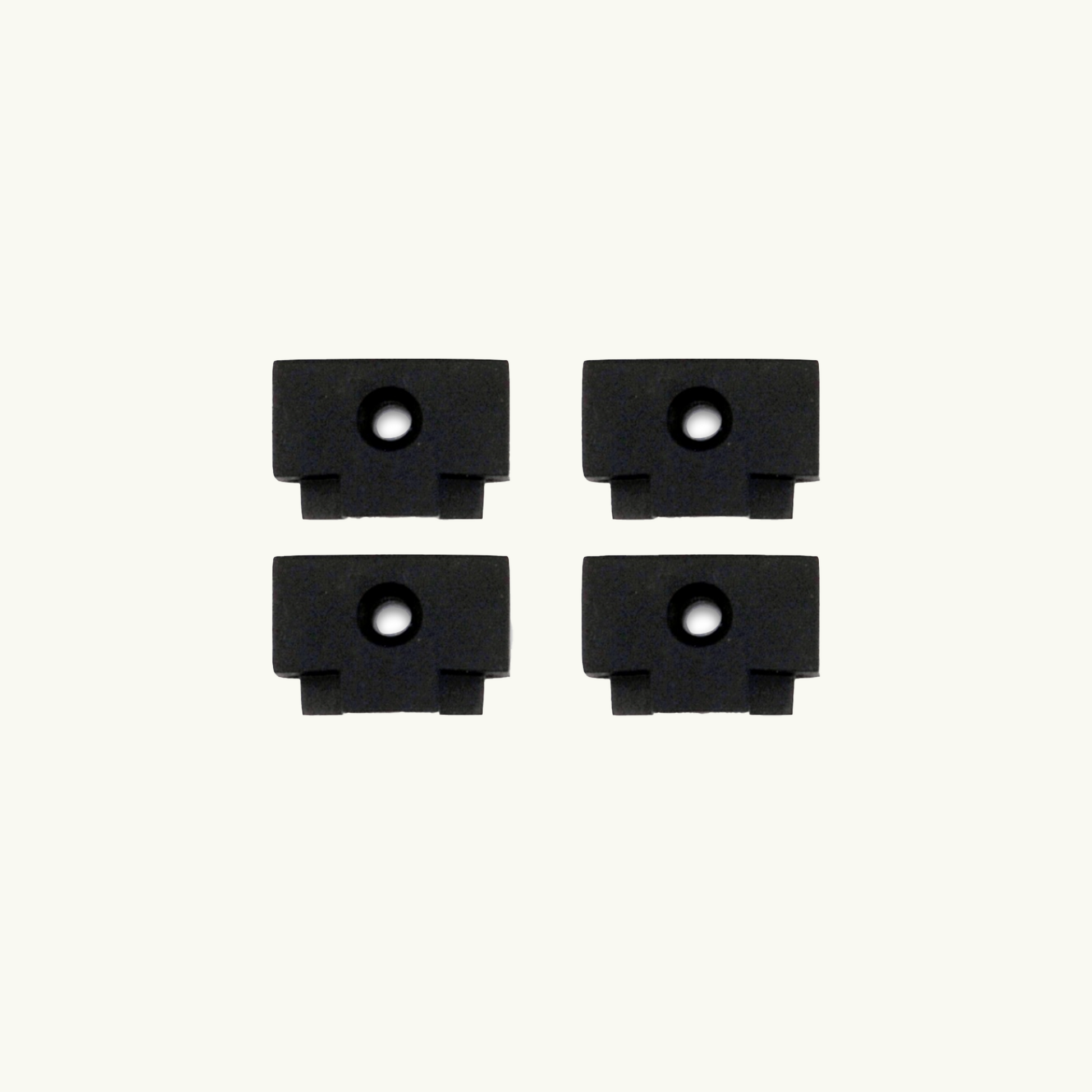VanEssential Venture L-Track Rectangle End Caps (4 Pack)