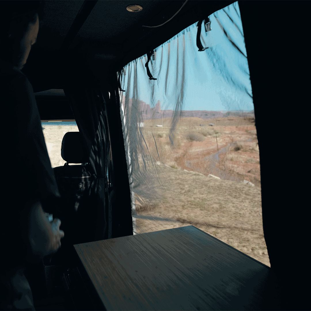VanEssential Mercedes Sprinter Bug Screen - Sliding Door