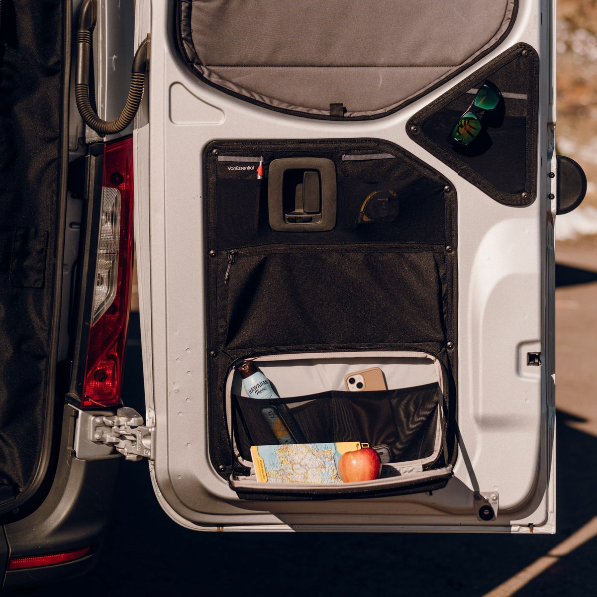 VanEssential Mercedes Sprinter Rear Door Storage Panels (Pair) - Lower