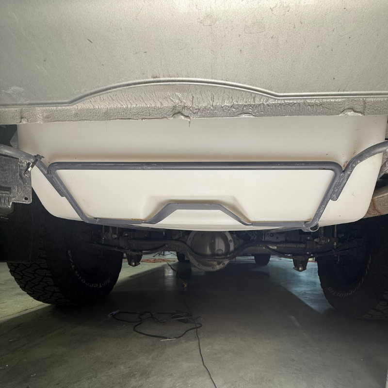 NW Conversions 28 Gallon Spare Tire Replacement Water Tank - Sprinter