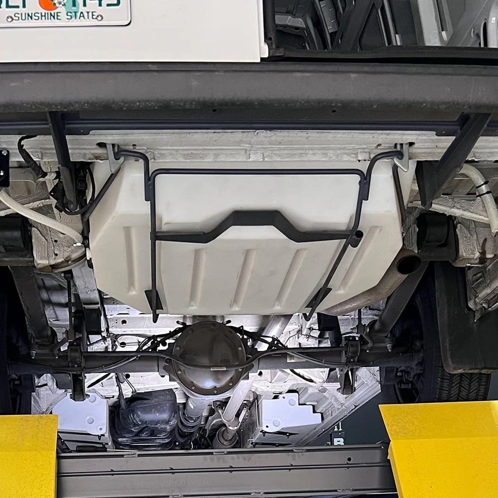 35 Gallon Spare Tire Replacement Water Tank - Sprinter