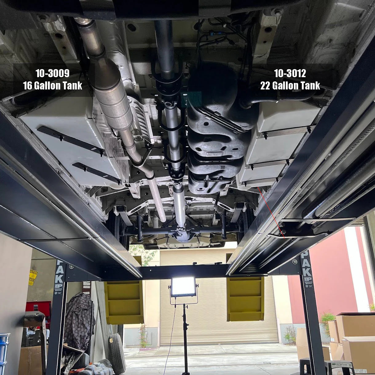16 Gallon Undercarriage Water Tank - Sprinter (Passenger Side)