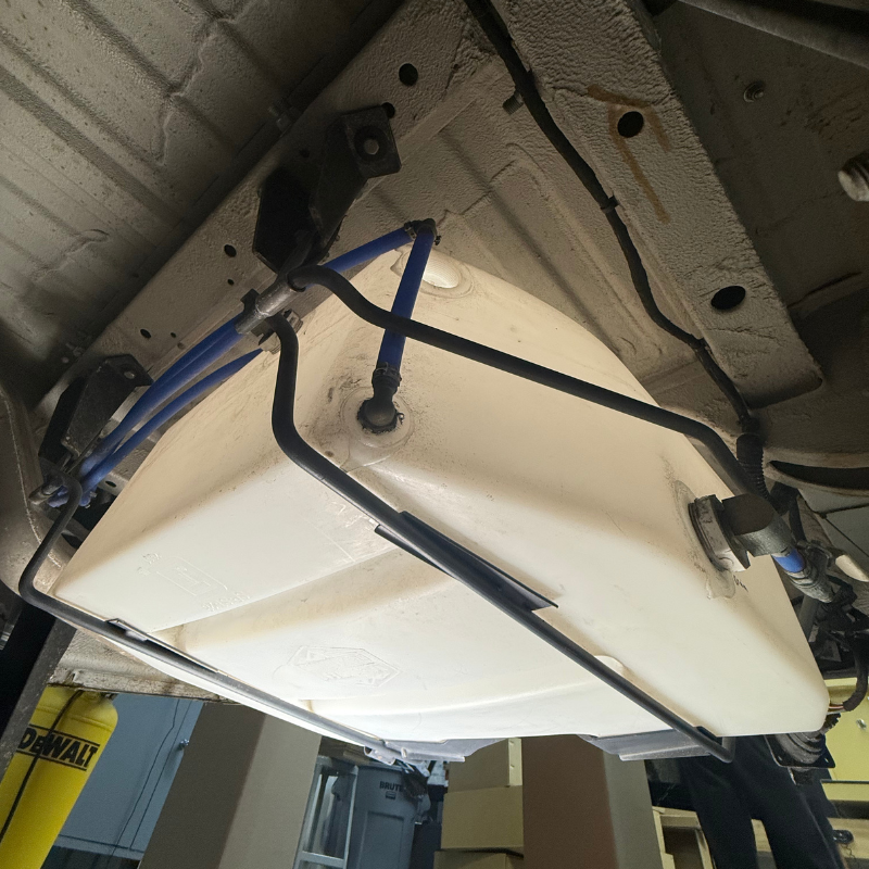 NW Conversions 28 Gallon Spare Tire Replacement Water Tank - Sprinter