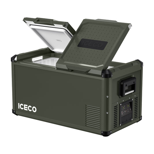 ICEO VL75ProD 12/24V Dual Zone Portable Refrigerator Freezer 75L