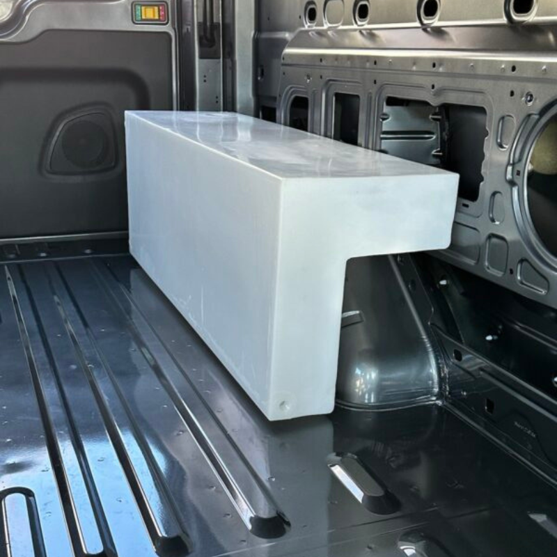 NW Conversions 24 Gallon Wheel Well Water Tank - Transit (Driver Side)