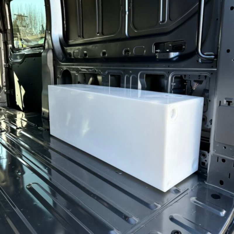NW Conversions 24 Gallon Wheel Well Water Tank - Transit (Passenger Side)
