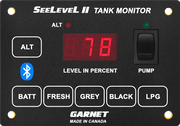 SeeLevel II Tank Monitor Kit - Bluetooth & Display Panel - 709-BTP7