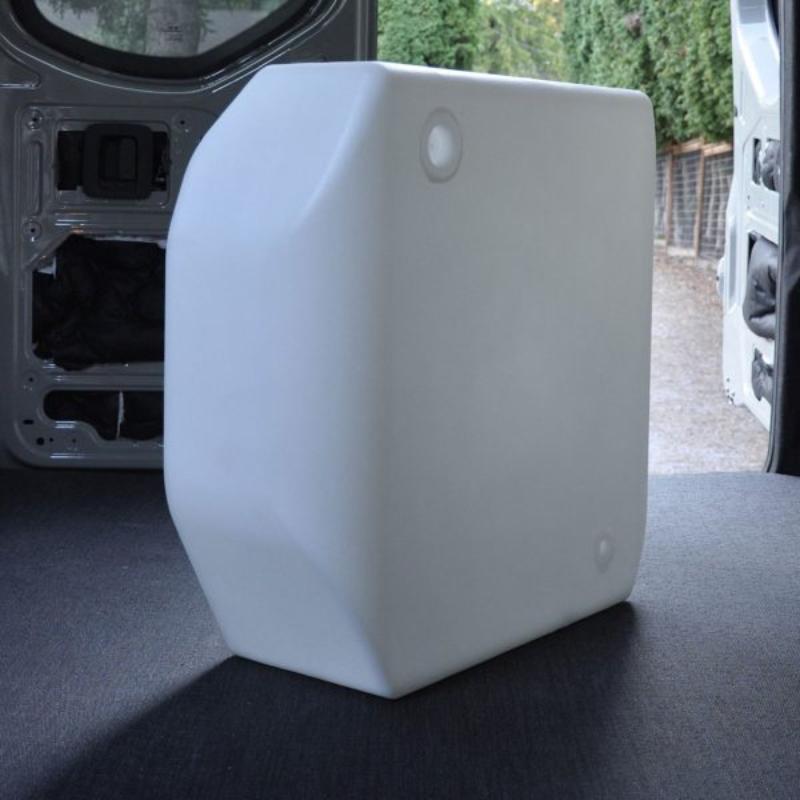 NW Conversions 28 Gallon Spare Tire Replacement Water Tank - Sprinter
