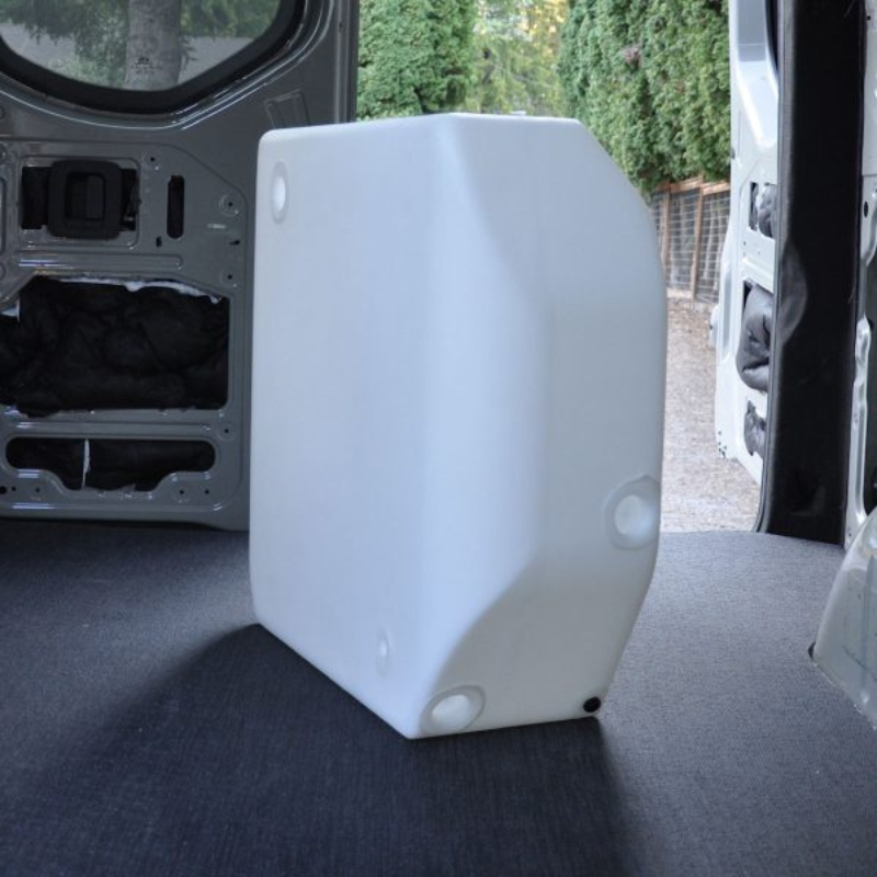 NW Conversions 28 Gallon Spare Tire Replacement Water Tank - Sprinter