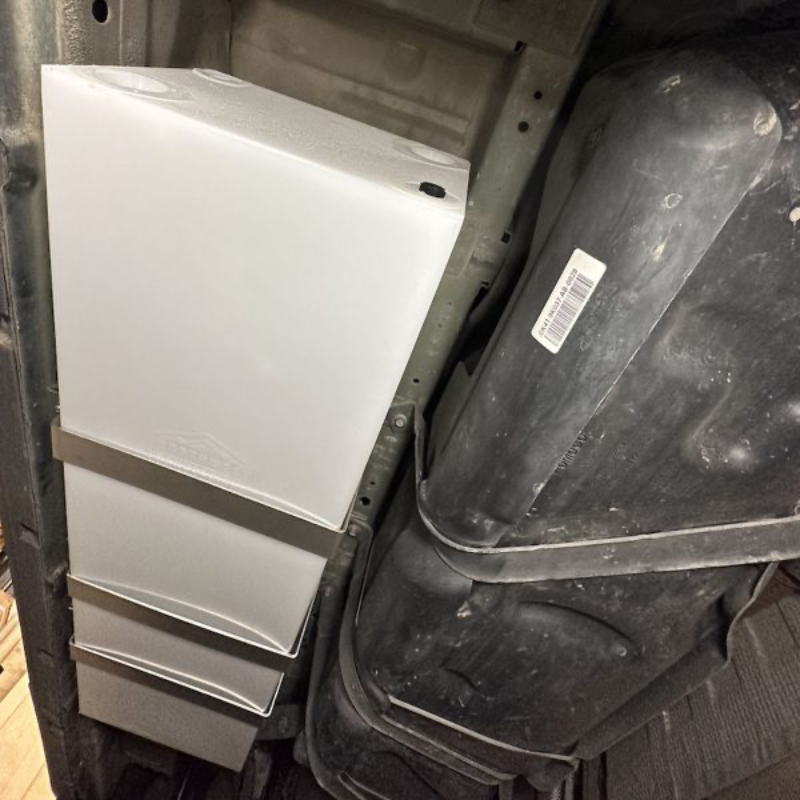 NW Conversions 20 Gallon Undercarriage Water Tank - Transit (Driver Side)