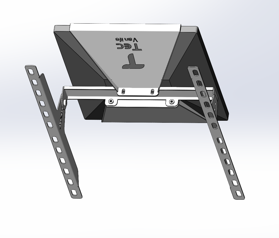 Starlink Mini Roof Rack Mounting Bracket