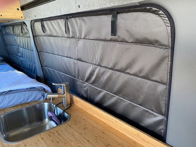 VanEssential Mercedes Sprinter Middle Panel Window Cover