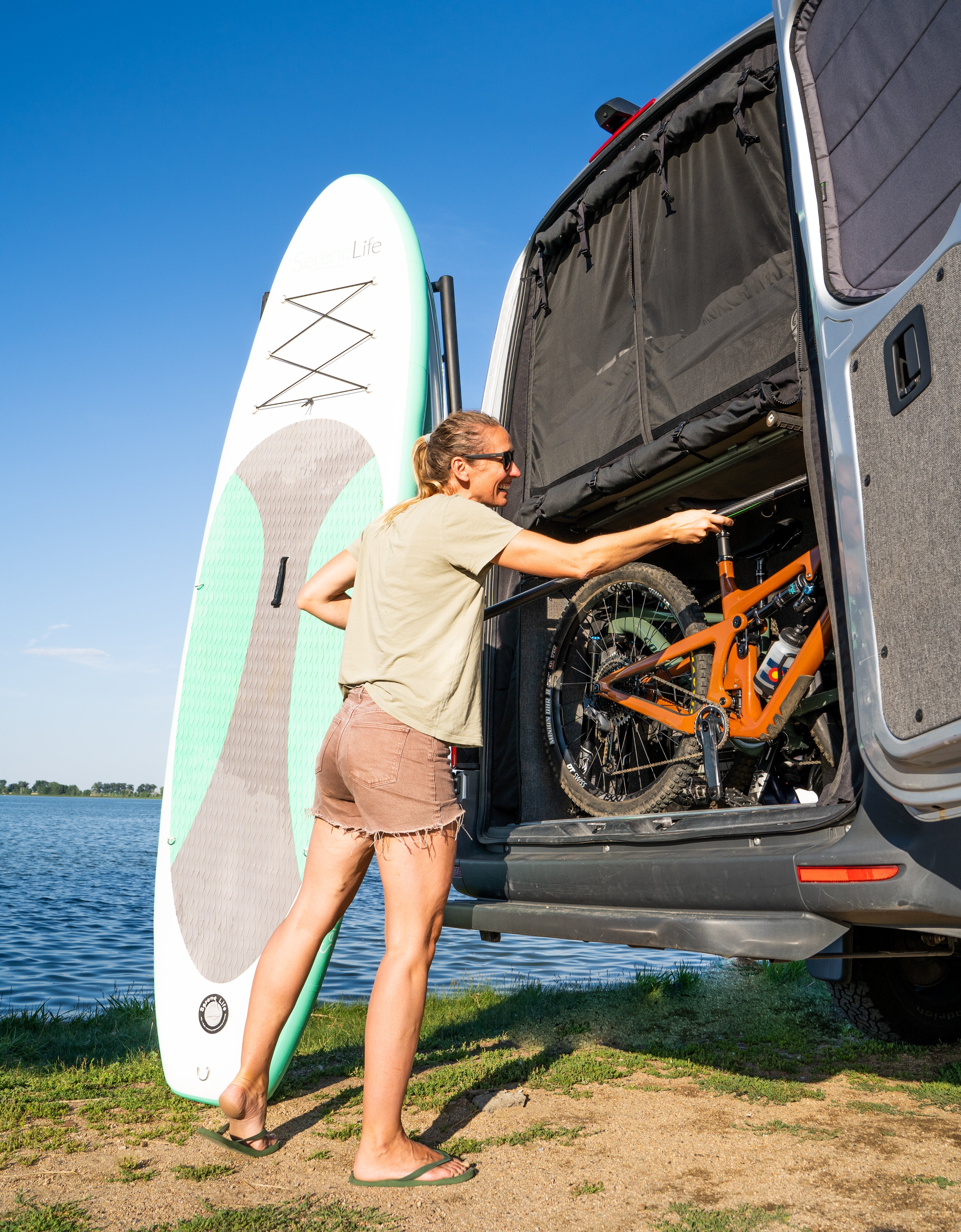 VanEssential Mercedes Sprinter Bug Screen - Rear Doors