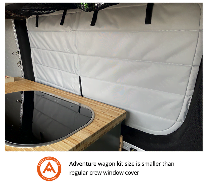 VanEssential Mercedes Sprinter Crew Window Cover