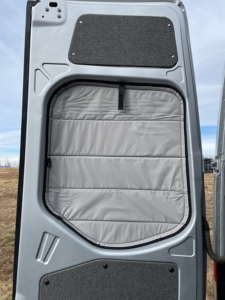VanEssential Mercedes Sprinter Rear Door Window Covers (Pair)