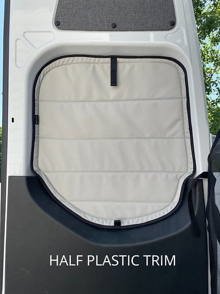 VanEssential Mercedes Sprinter Rear Door Window Covers (Pair)