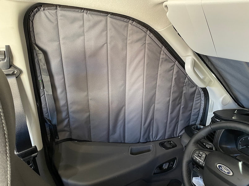 VanEssential Ford Transit Front Door Window Covers (Pair)