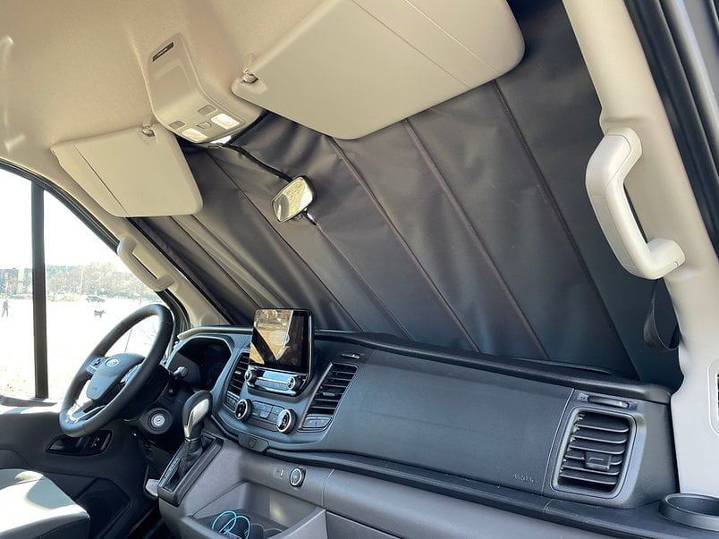 VanEssential Ford Transit Front Windshield Cover