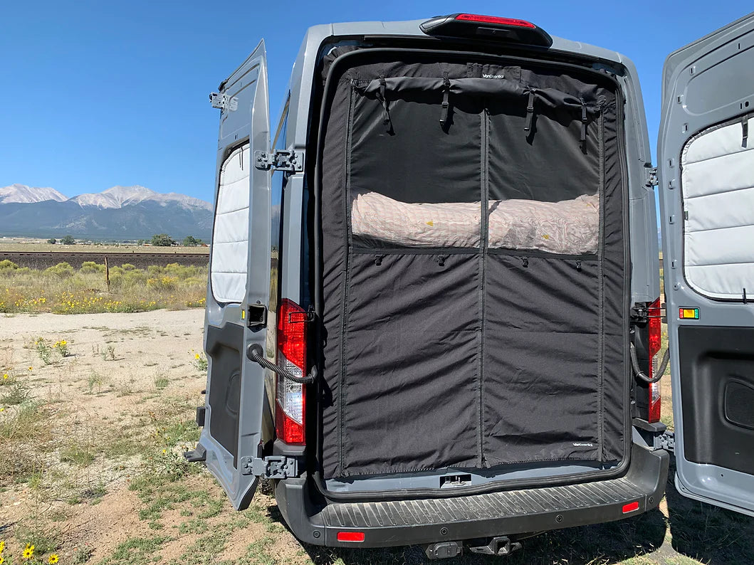 VanEssential Ford Transit Rear Door Bug Screen
