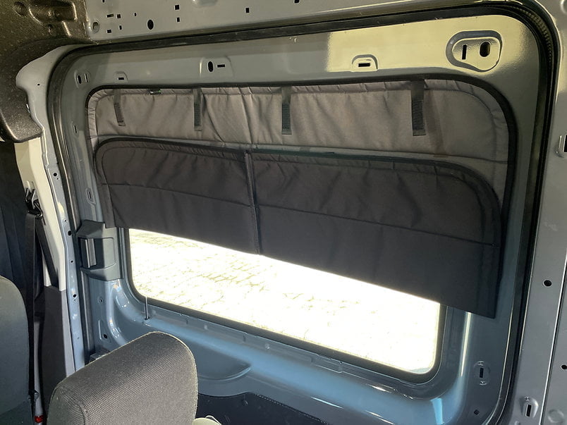 VanEssential Ford Transit Sliding Door Window Cover