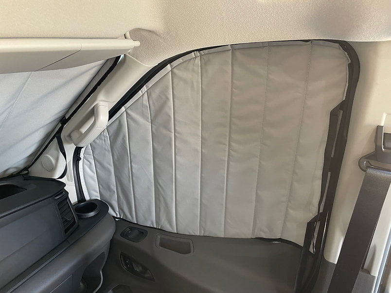 VanEssential Ford Transit Front Door Window Covers (Pair)