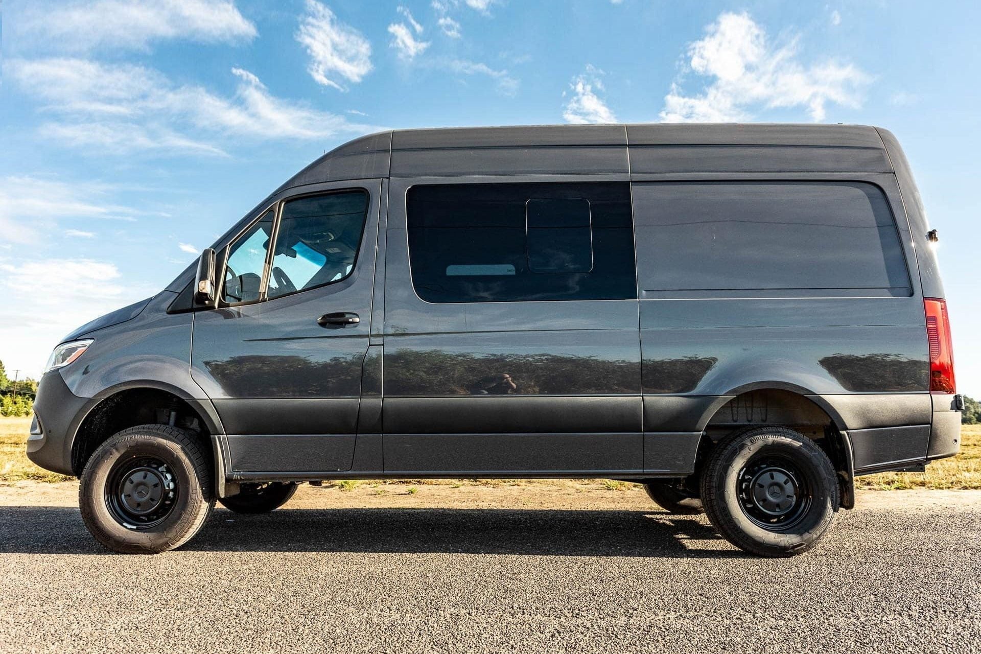AM Auto - Sprinter - Driver Side - Forward Window - Half Slider w/ Scr ...