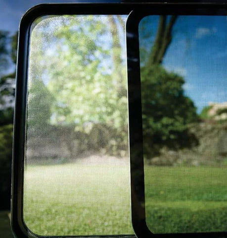 AM Auto - Promaster - Passenger Side - Rear Window - Half Slider w/ Screen - 136" WB