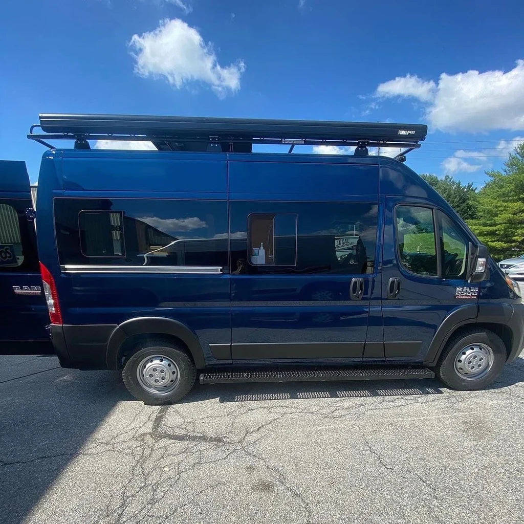 AM Auto - Promaster - Passenger Side - Rear Window - Half Slider w/ Screen - 136" WB