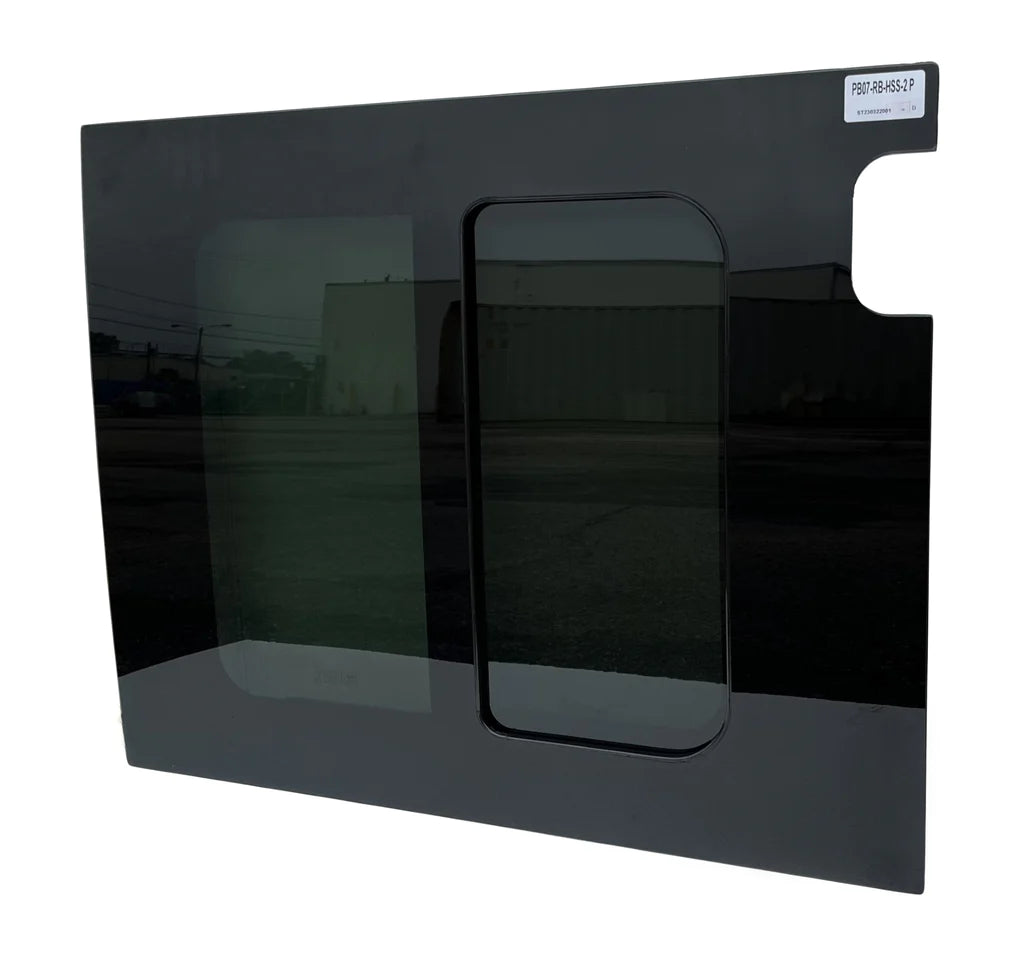 AM Auto - Promaster - Rear Door Passenger Side Window - Half Slider w/ Screen