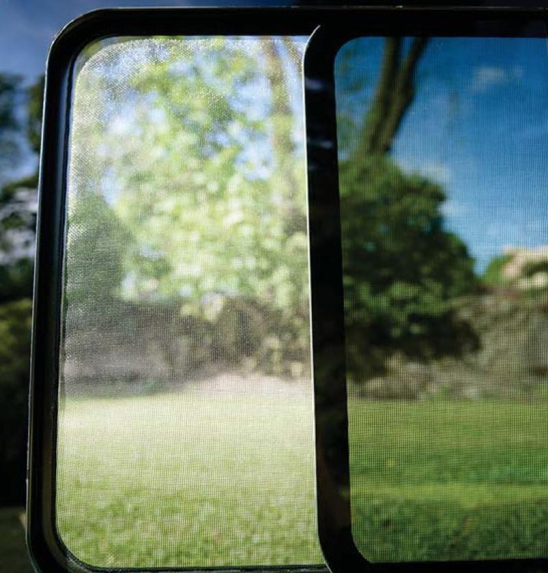 AM Auto - Sprinter - Driver Side - Forward Window - Half Slider w/ Screen