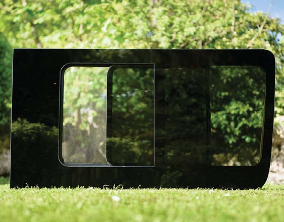 Ama Window Sprinter AM Auto - Sprinter - Driver Side - Rear Window - Half Slider w/ Screen ...