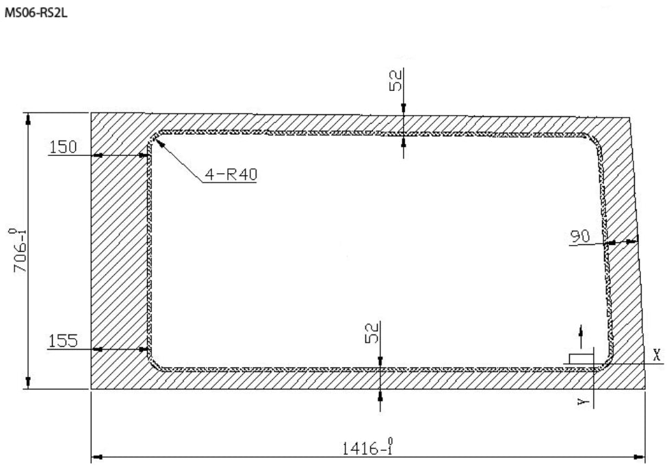 AM Auto - Sprinter - Passenger Side - Middle Window - Fixed Glass - 170" & 170" EXT WB