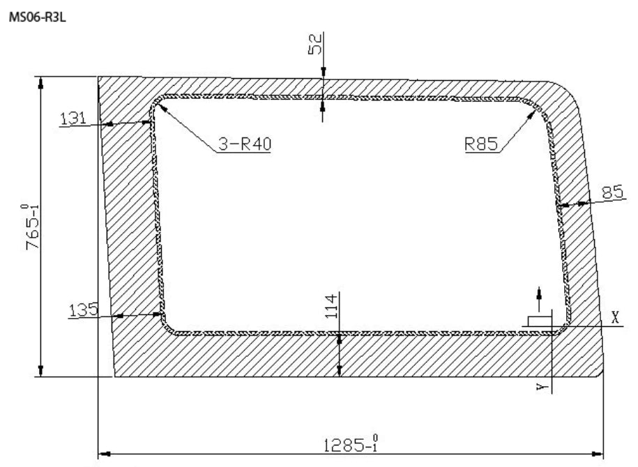 AM Auto - Sprinter - Passenger Side - Rear Window - Fixed Glass - 170" & 170" EXT WB
