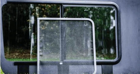 Ama Window Sprinter AM Auto - Sprinter - Passenger Side - Rear Window - Half Slider w/ Scr ...