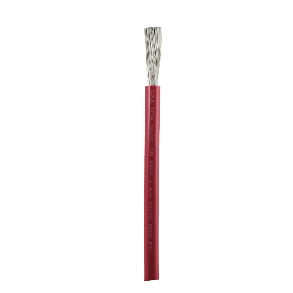 Ancor 6 AWG Marine Grade Tinned Copper Cable - Red - By The Foot