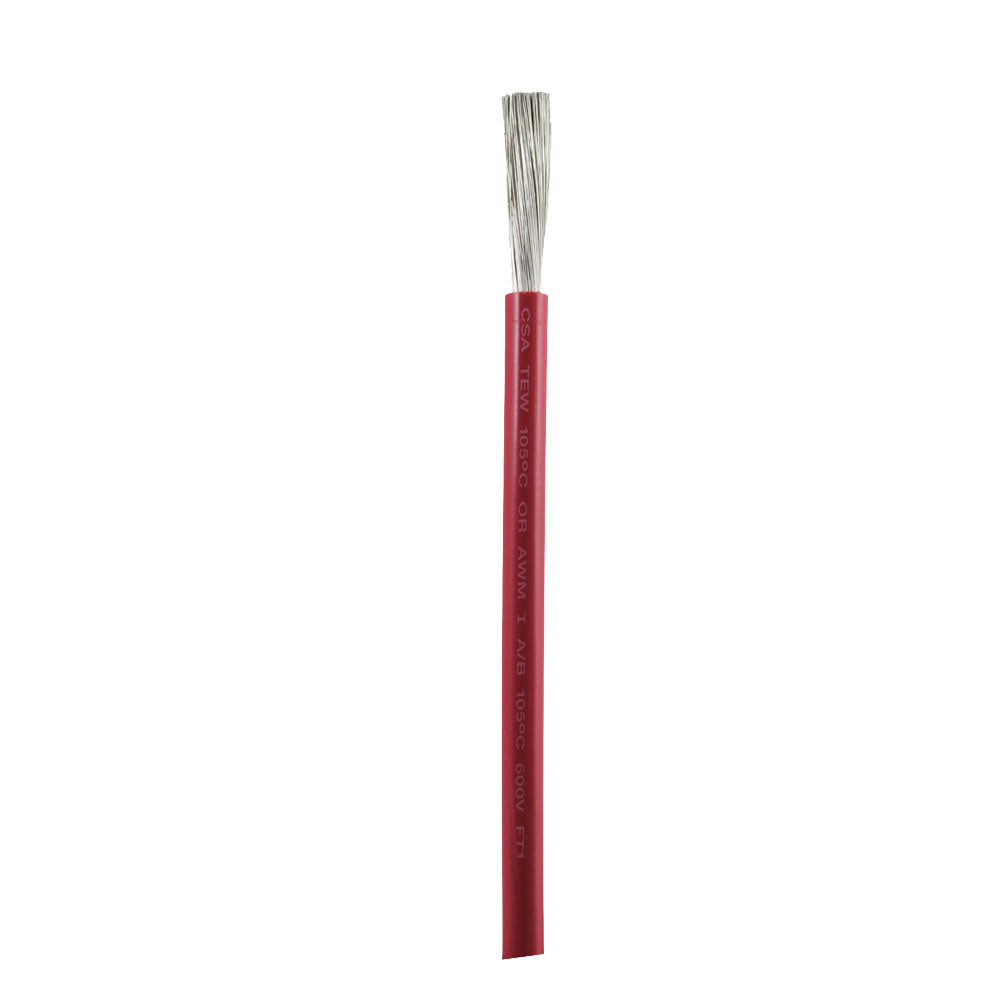 Ancor 4 AWG Marine Grade Tinned Copper Cable - Red - By The Foot