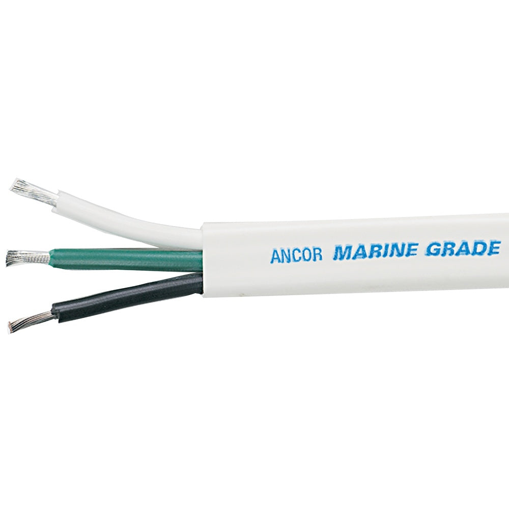 Ancor 10/3 AWG Marine Grade Tinned Copper Flat Triplex Cable - By The Foot