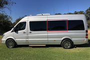 AM Auto - Sprinter - Driver Side - Middle Window - Fixed Glass - 170" & 170" EXT WB