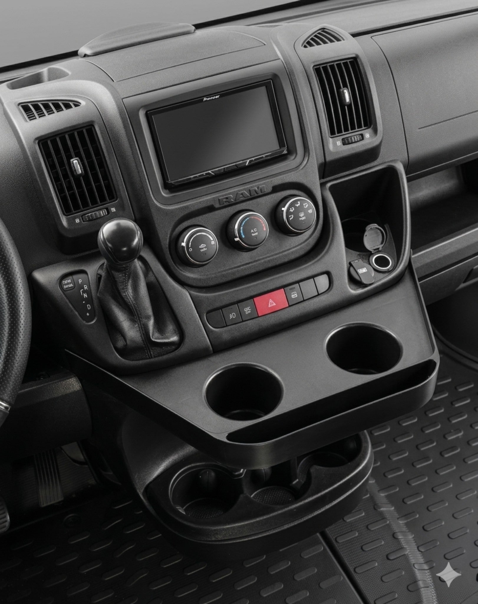 Ram Promaster Cup Holder & Accessory Tray