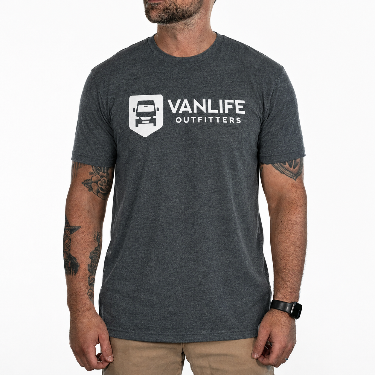 Vanlife Outfitters Logo T-Shirt - Grey